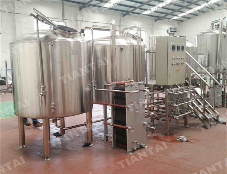 1500L Copper mashing equipment